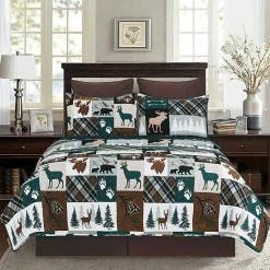 C&F Home Fletcher Forest Quilt Set With Shams
