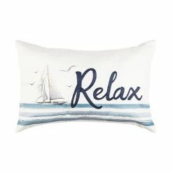 C&F Home Relax Saying Throw Pillow