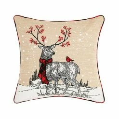 C&F Home Deer Christmas Throw Pillow