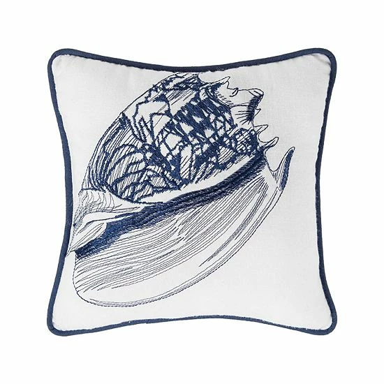 C&F Home Conch Shell Throw Pillow