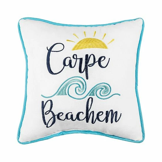 C&F Home Carpe Beachem Saying Throw Pillow C&F Home Carpe Beachem Saying Throw Pillow -C&F Home shop unnamed file 145