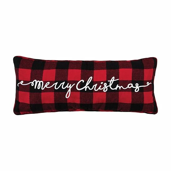 C&F Home Merry Christmas Buffalo Check Throw Pillow C&F Home Merry Christmas Buffalo Check Throw Pillow -C&F Home shop unnamed file 15