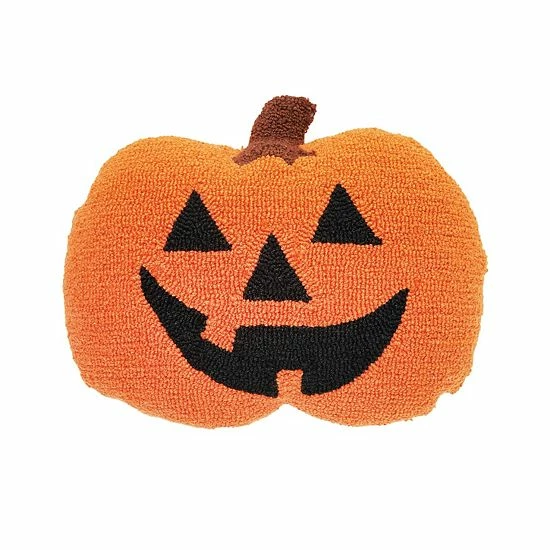 C&F Home Halloween Pumpkin Jack-o'-lantern Throw Pillow