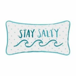 C&F Home Stay Salty Saying Throw Pillow