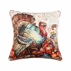 C&F Home Turkey Fall Thanksgiving Throw Pillow