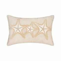 C&F Home Beach Sea Stars Throw Pillow