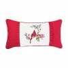 C&F Home Cardinal Holly Christmas Throw Pillow