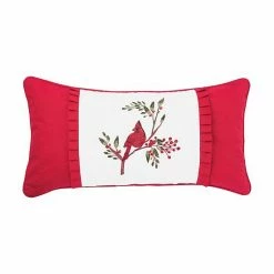 C&F Home Cardinal Holly Christmas Throw Pillow