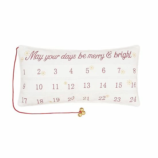 C&F Home Merry & Bright Advent Christmas Throw Pillow
