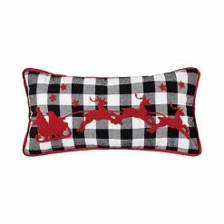 C&F Home Franklin Farm Sleigh Christmas Throw Pillow