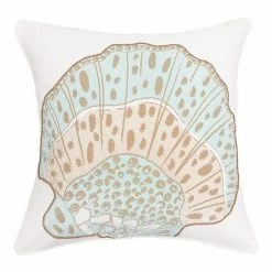 C&F Home Amber Sands Seashell Throw Pillow