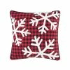 C&F Home Woodford Snowflakes Throw Pillow