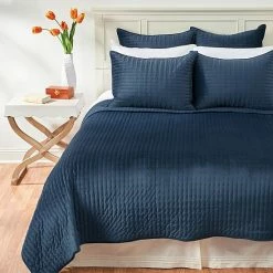 C&F Home Lapis Velvet Quilt Set With Shams -C&F Home shop unnamed file 278