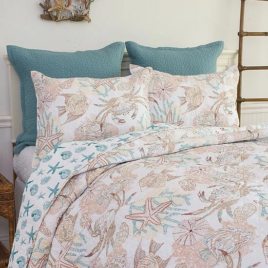 C&F Home Key Biscayne Quilt Set