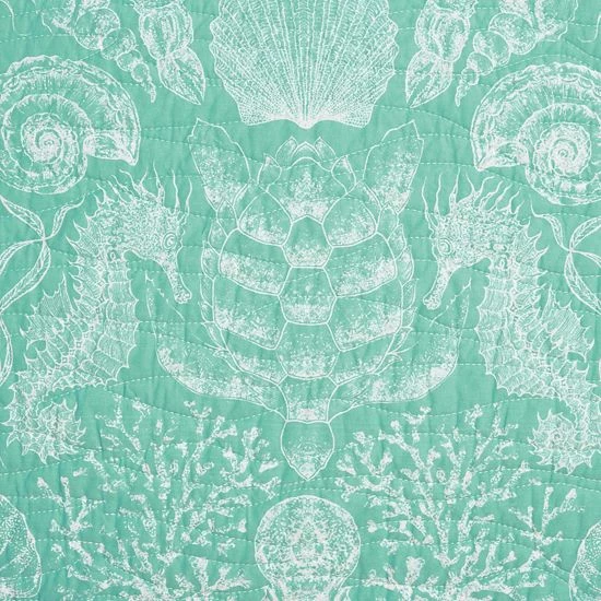 C&F Home Turquoise Bay Quilt Set With Shams - Image 3
