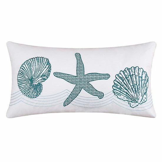 C&F Home Starfish Seashells Throw Pillow