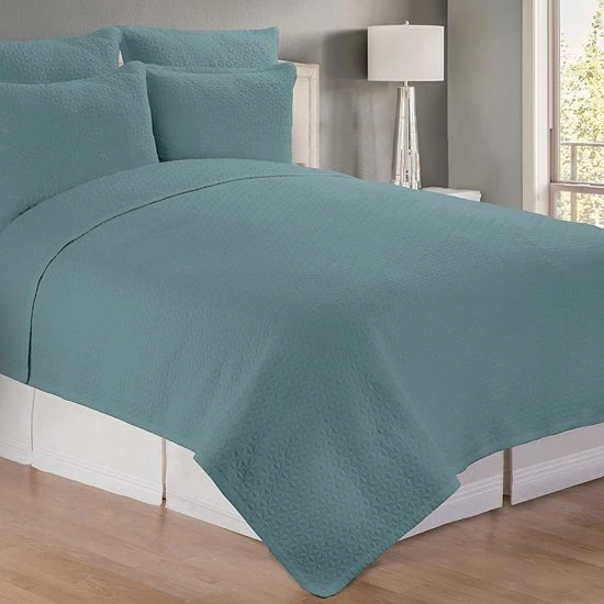 C&F Home Manchester Quilt Set With Shams Aegean