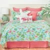 C&F Home Flamingo Garden Quilt Set With Shams