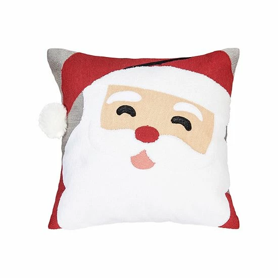 C&F Home Santa Face Christmas Throw Pillow