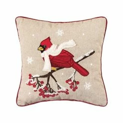 C&F Home Cozy Cardinal Christmas Throw Pillow