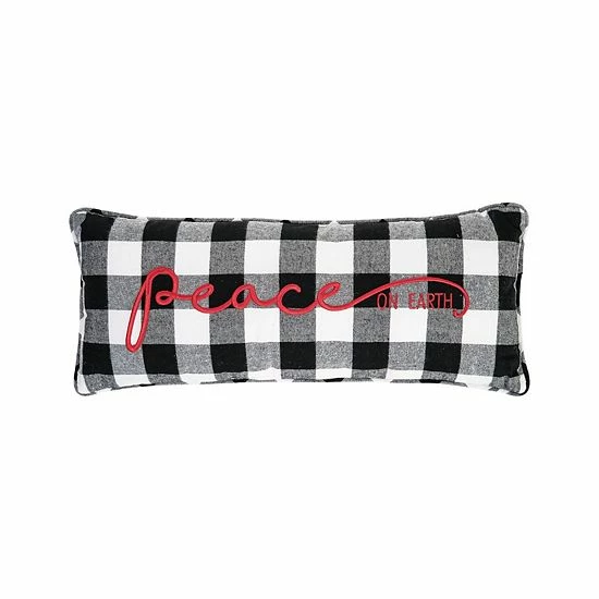 C&F Home Peace Christmas Throw Pillow