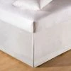 C&F Home White Tailored Bedskirt