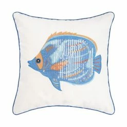 C&F Home Tropical Galapagos Fish Throw Pillow