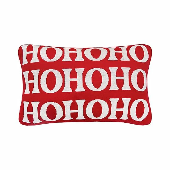 C&F Home Ho Ho Ho Christmas Throw Pillow